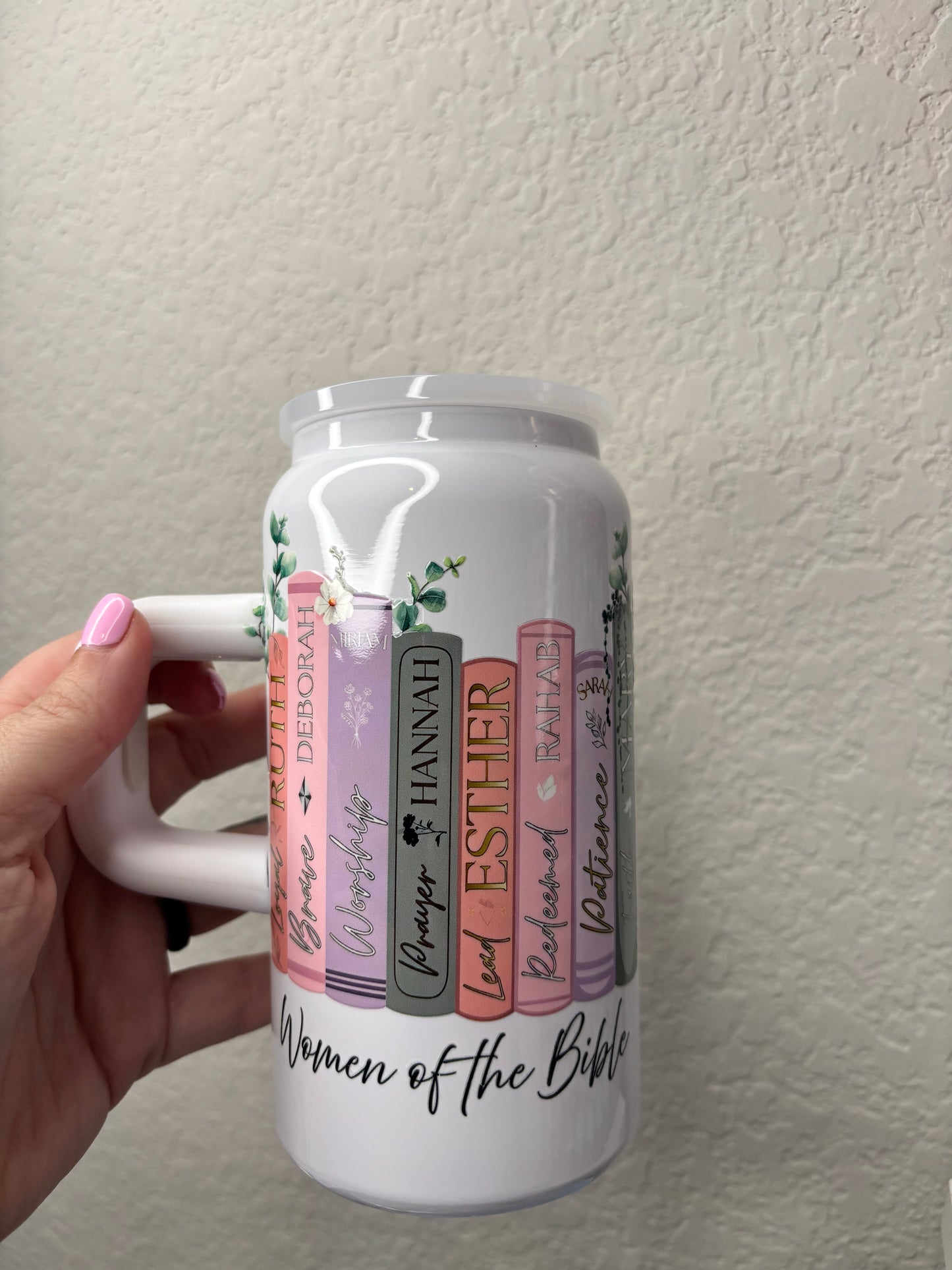 Women of the Bible White Stainless Steel