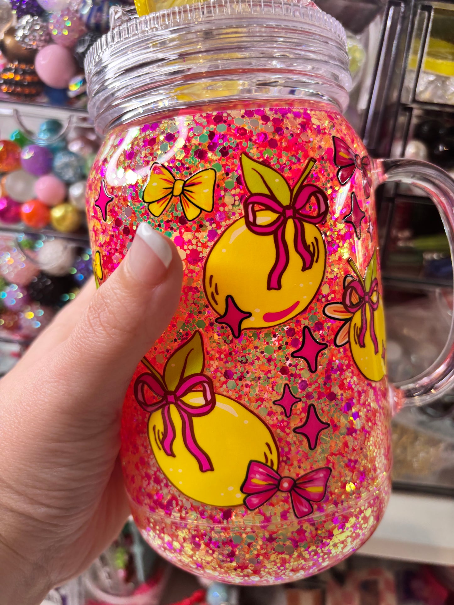 Easy Peasy Snowglobe Tumbler