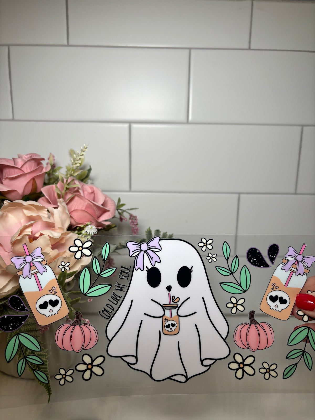 6- Cold like my Soul UV DTF Cup Wrap
