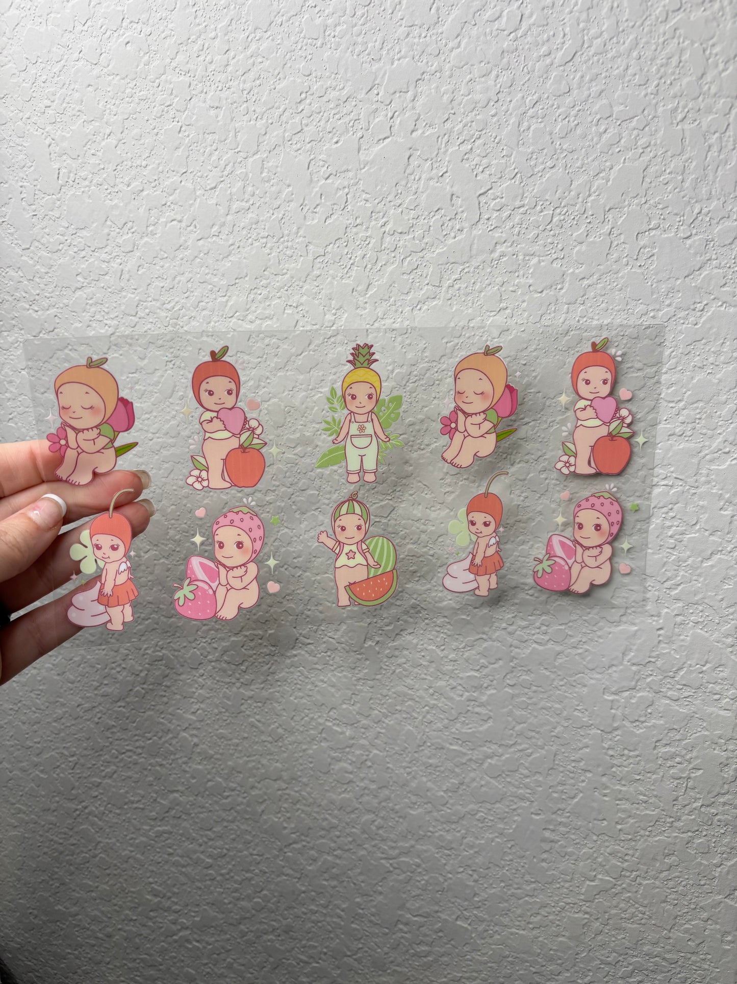 Spring Angel UV DTF Cup Wrap