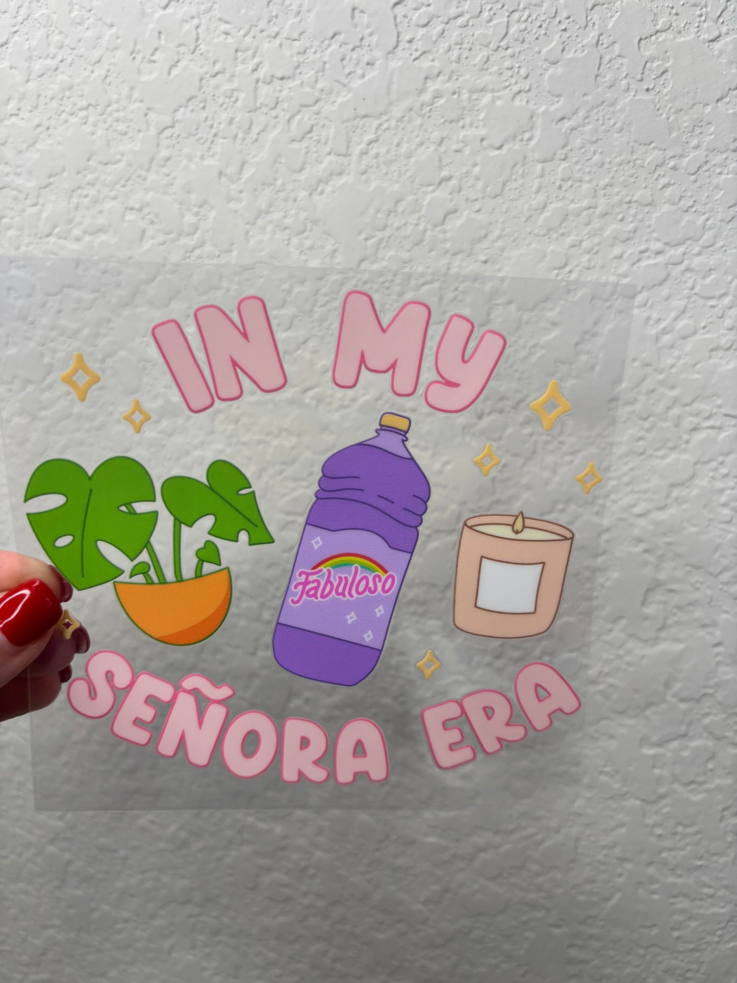 Senora Life UV DTF Decal