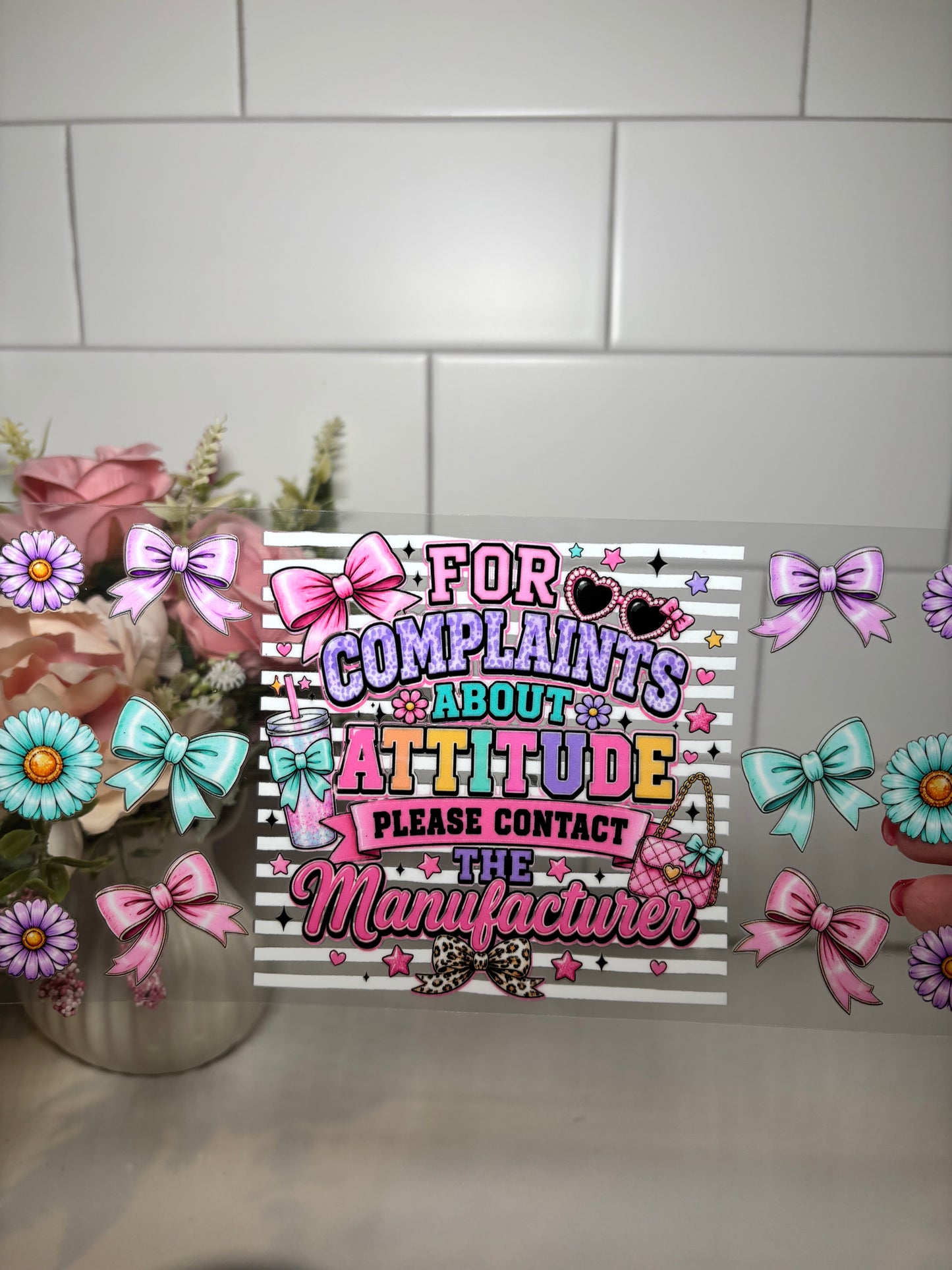 5-Manufactor Complaints Cute UV DTF Cup Wrap