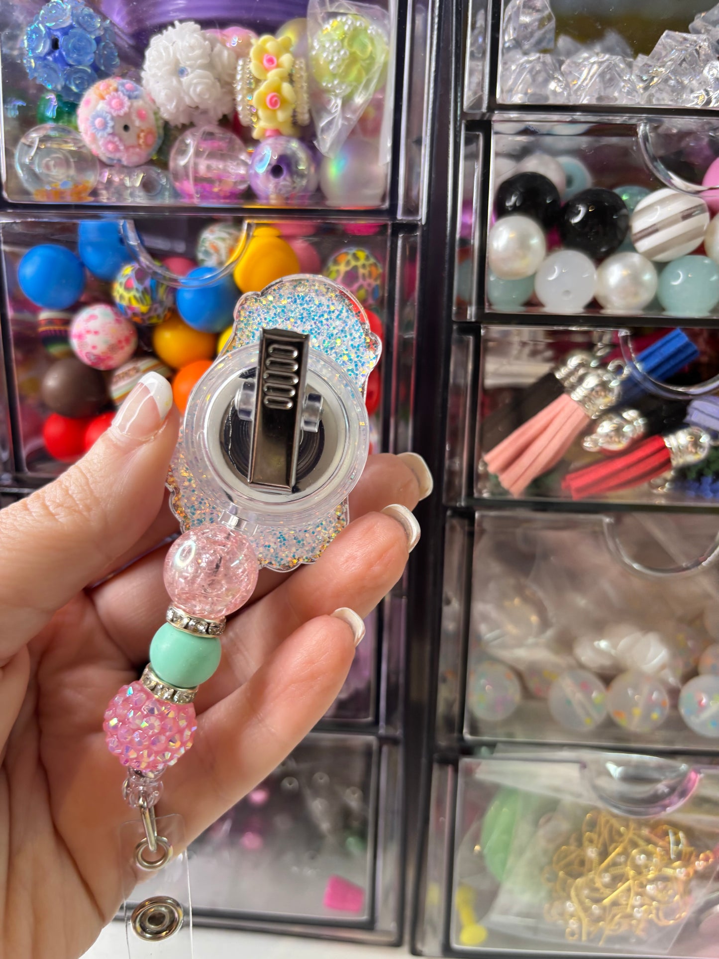 Ghost Badge Reel – Spooky & Cute ID Holder
