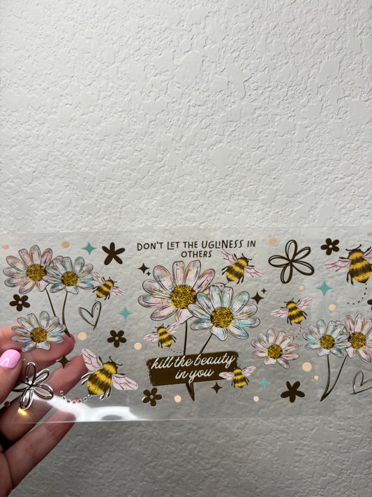 Beauty in You UV DTF Cup Wrap
