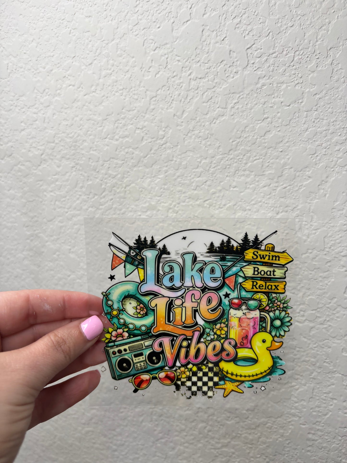 Lake Life Decal