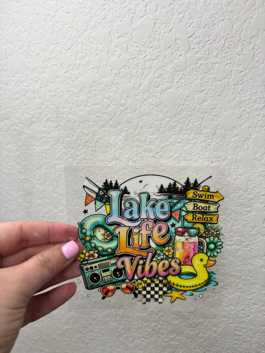 Lake Life Decal