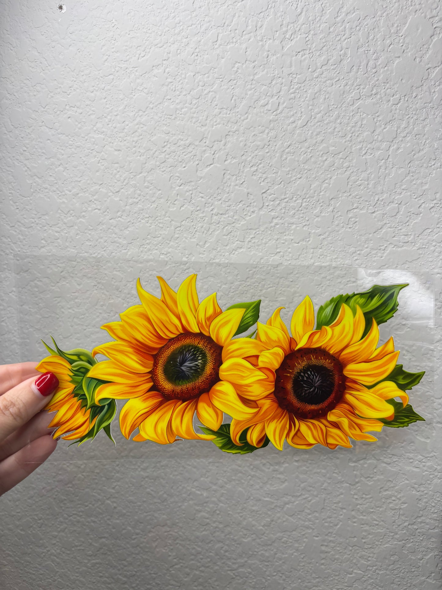 Sunflower UV DTF Cup Wrap