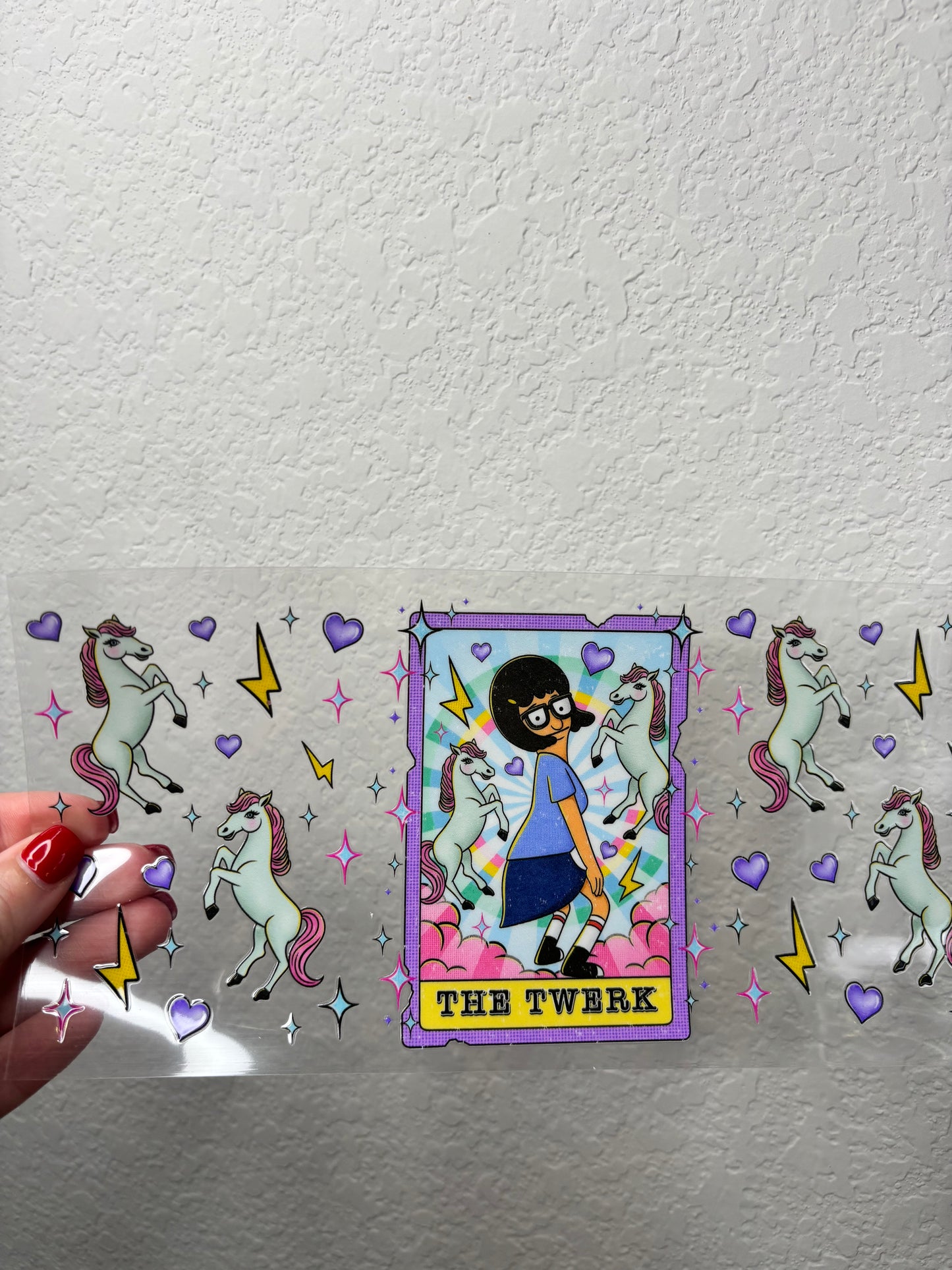 Tina Twerk UV DTF Cup Wrap