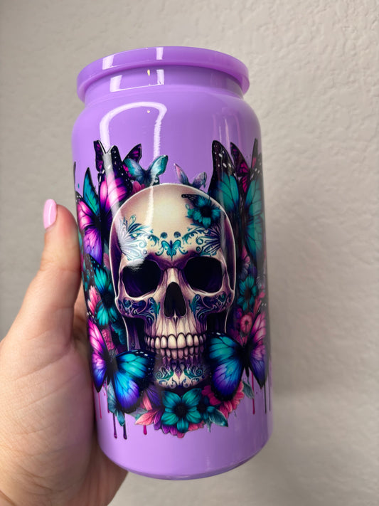 Skull Stainless Steel 16 ounce