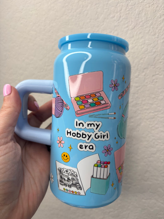 Hobby Girl Blue 16 Ounce Stainless