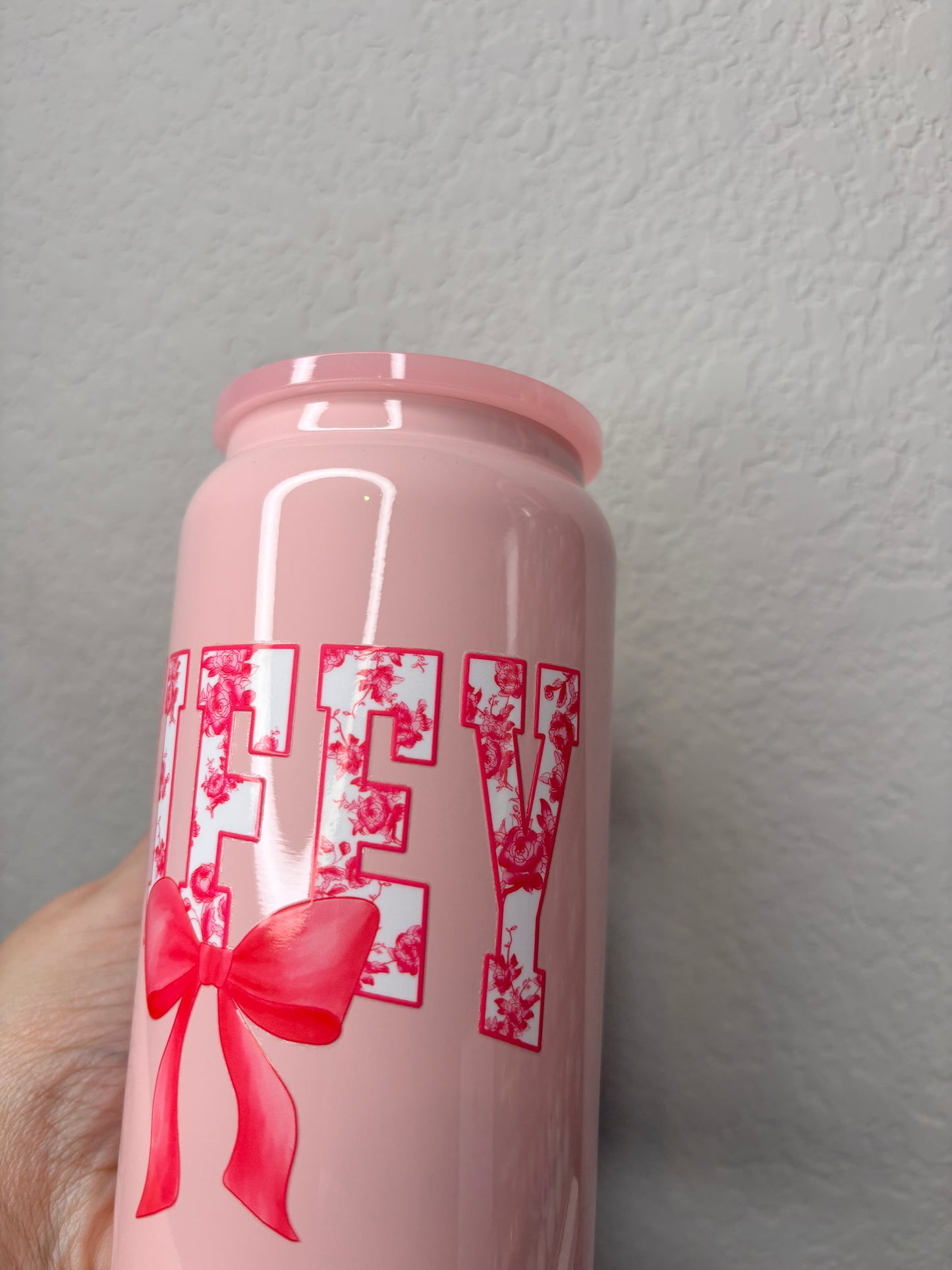 Pink Wifey Stainless Steel 16 ounce