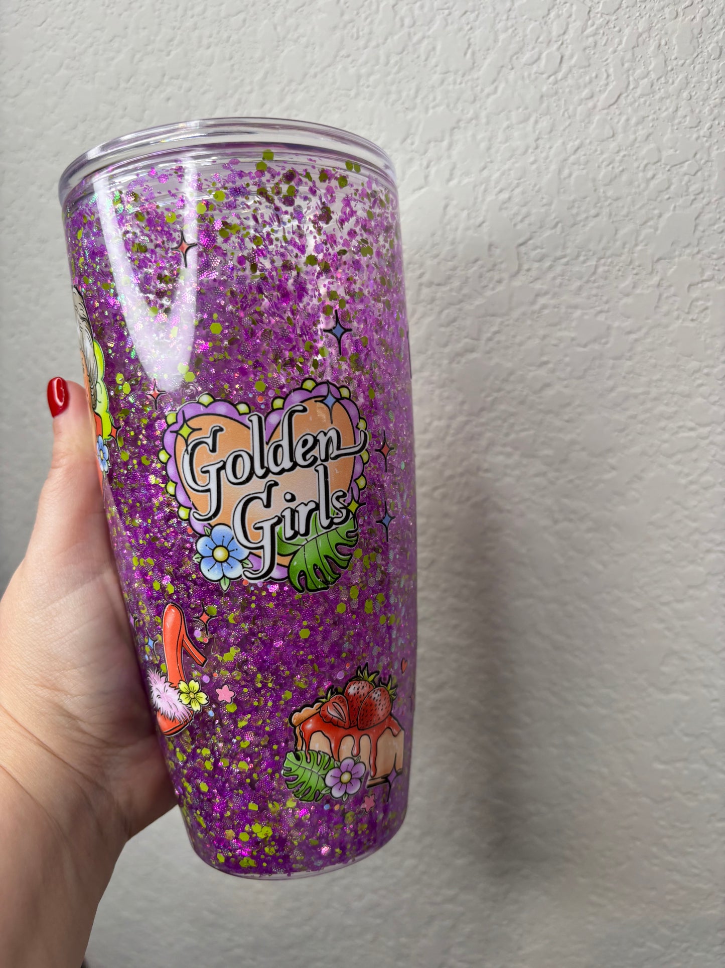Girls Snowglobe Tumbler