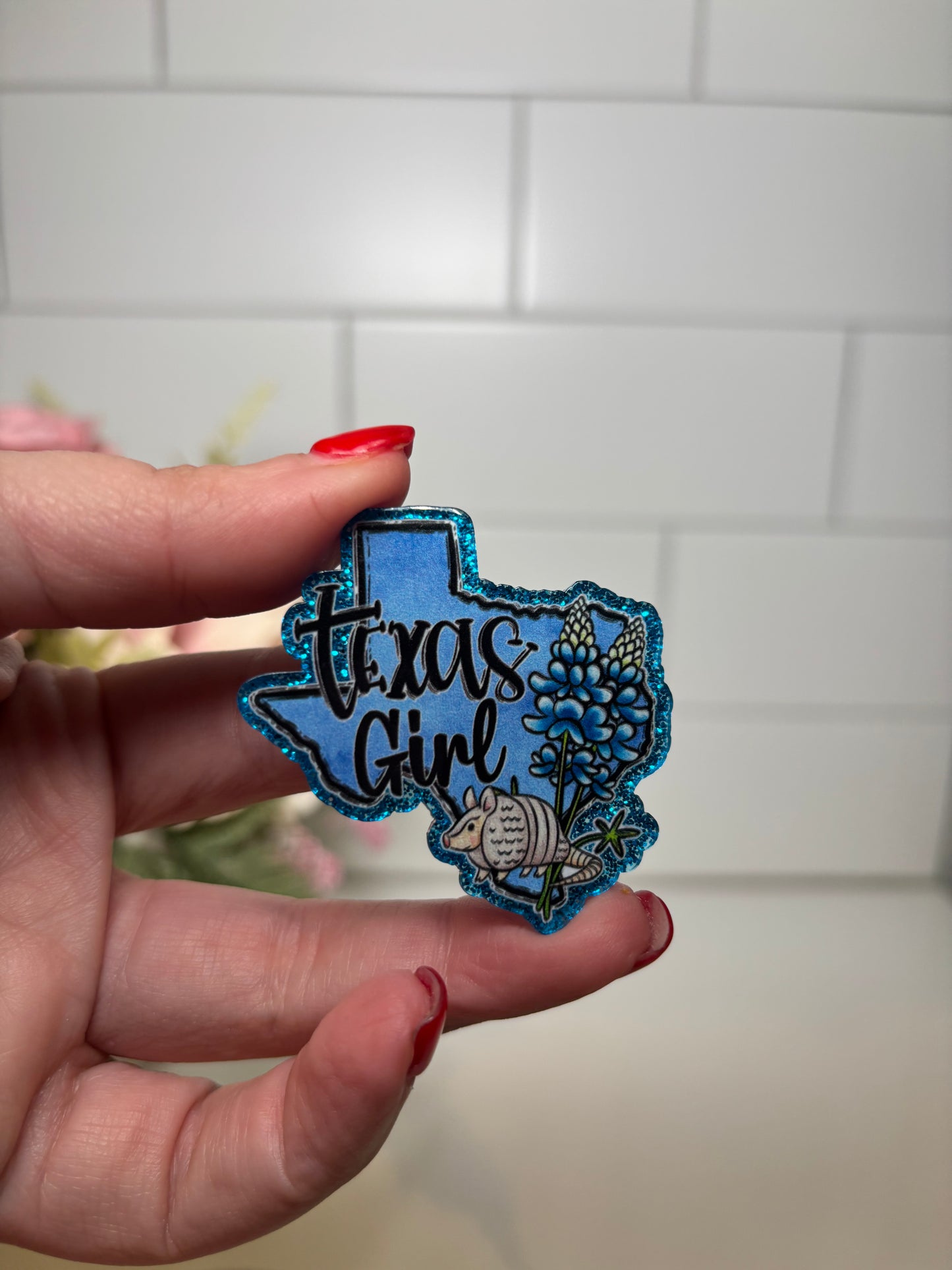 4-Texas Girl Acrylic Flatback