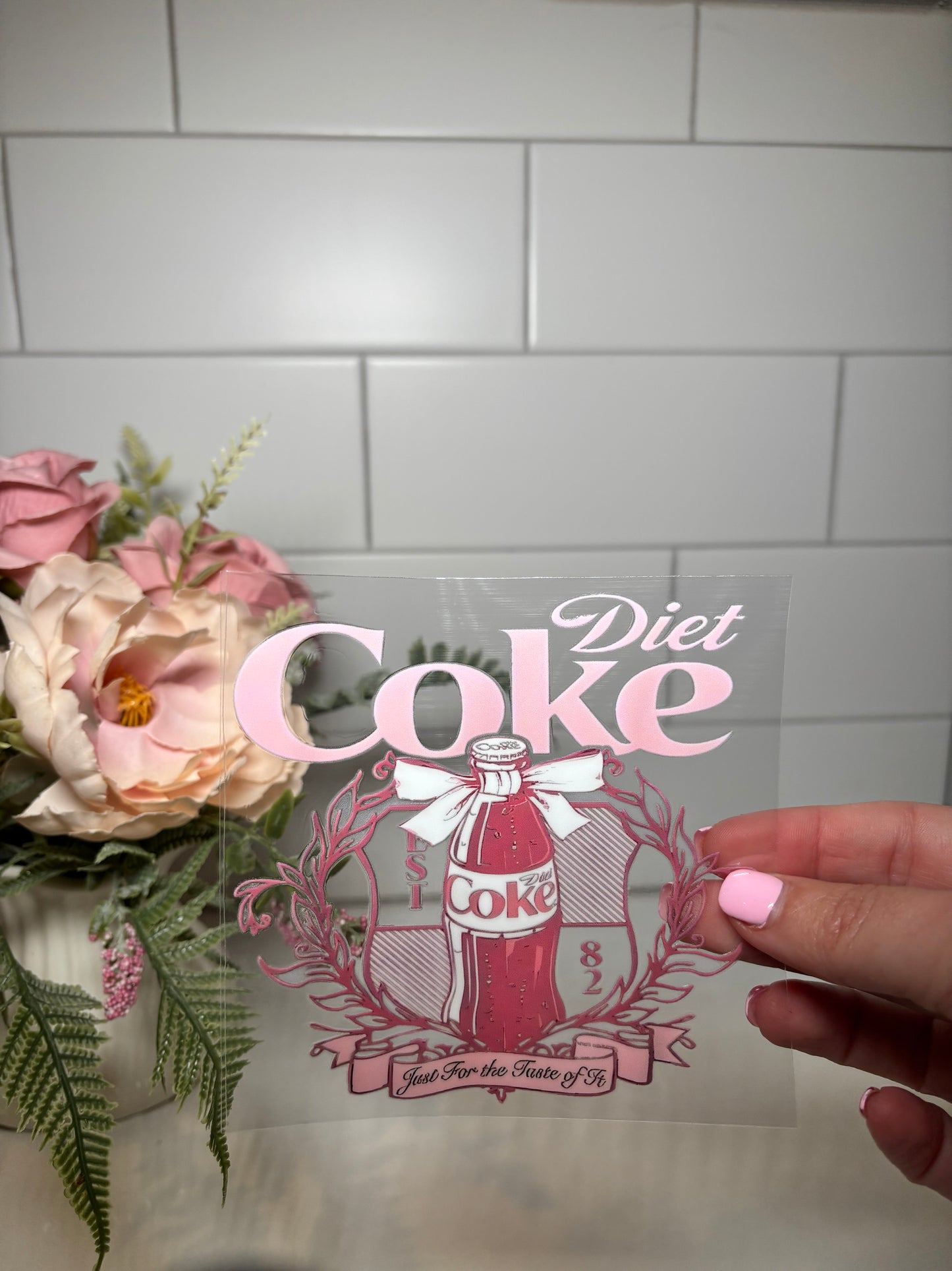 Diet C UV DTF Decal