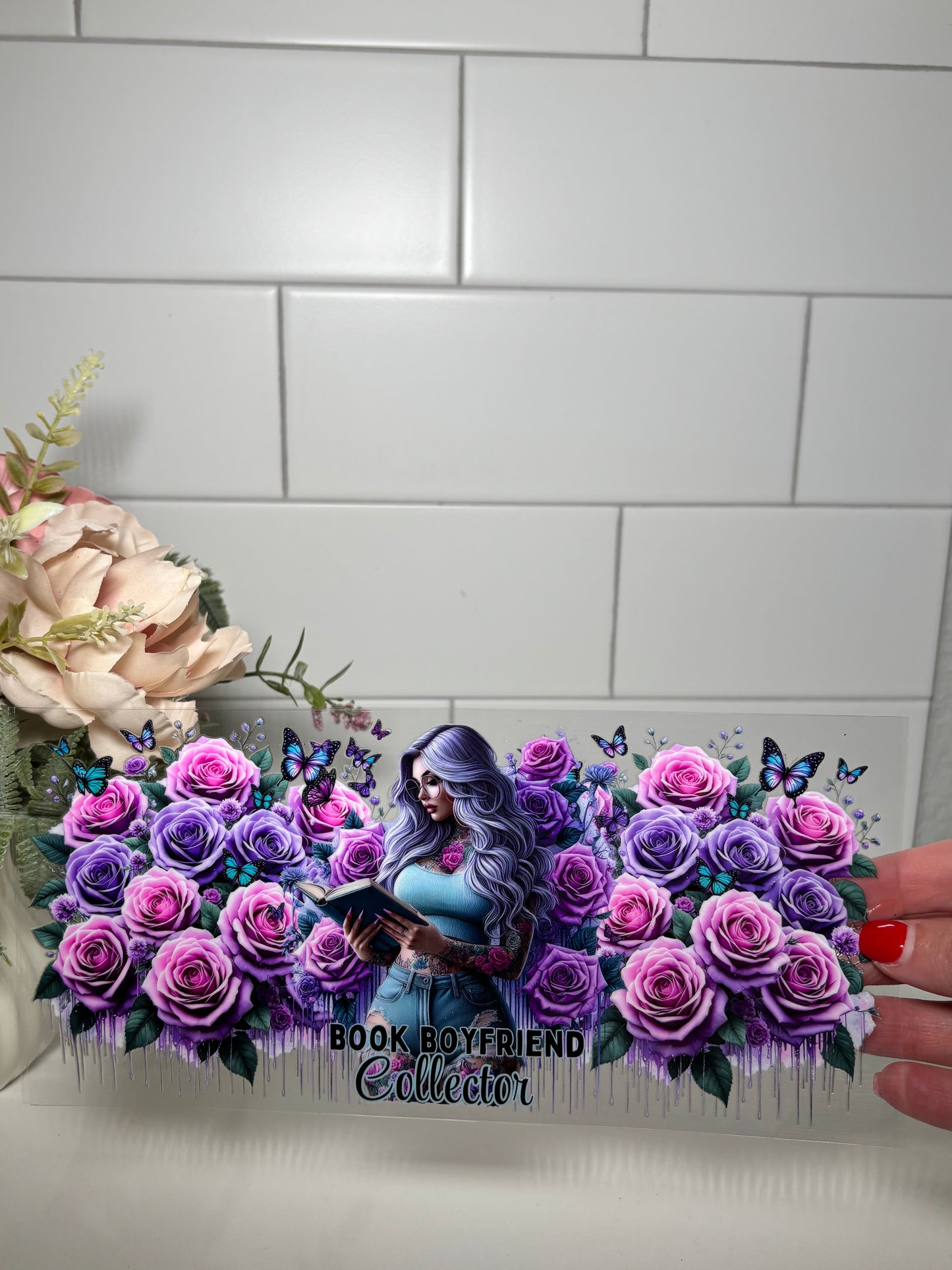 3-Book Boyfriend Collector UV DTF Cup Wrap