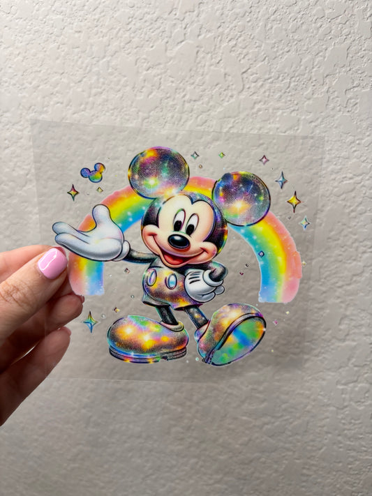 Rainbow and Mouse UV Decal