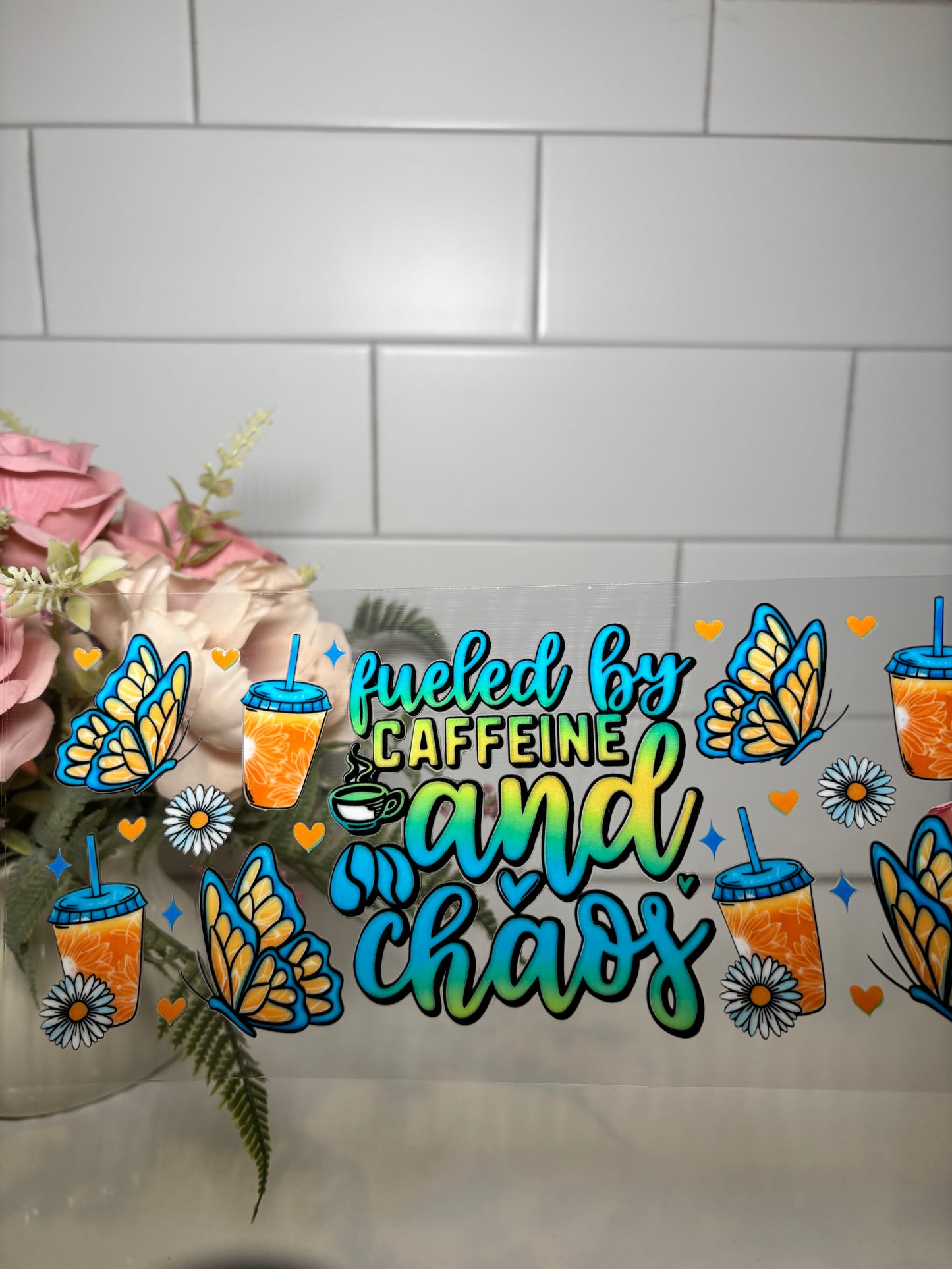 1-Fueled by C and C UV DTF Cup Wrap