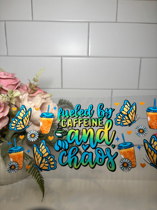 1-Fueled by C and C UV DTF Cup Wrap