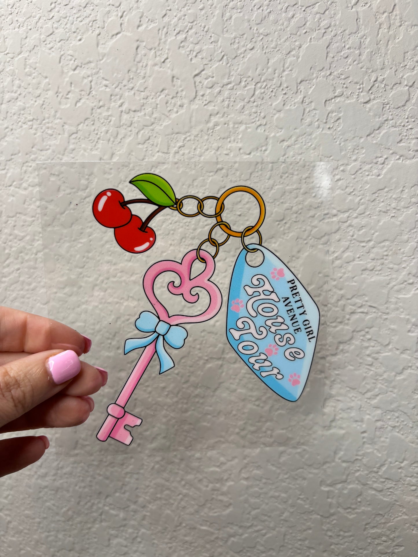 House Tour UV DTF Decal