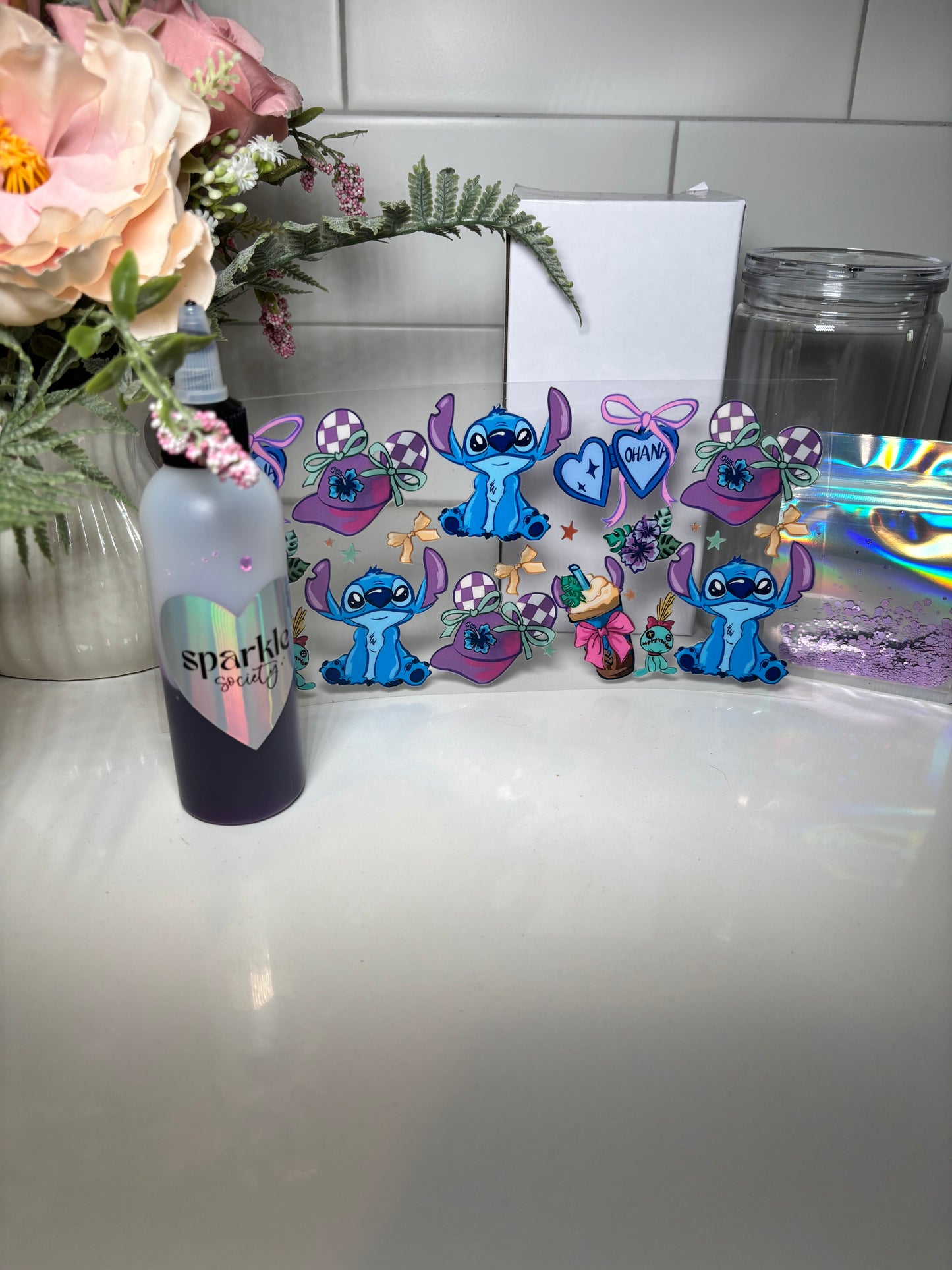 Purple Drip Snowglobe Kit