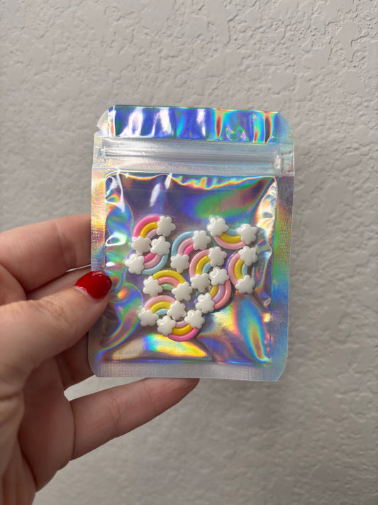 Rainbow Flat Back Embellishments