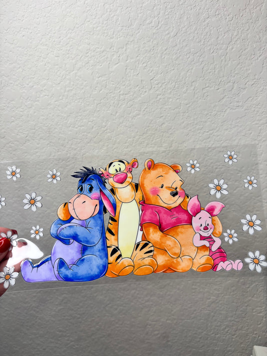 Honey Bear UV DTF Cup Wrap