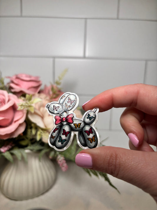 Balloon Dog Acrylic Flatback