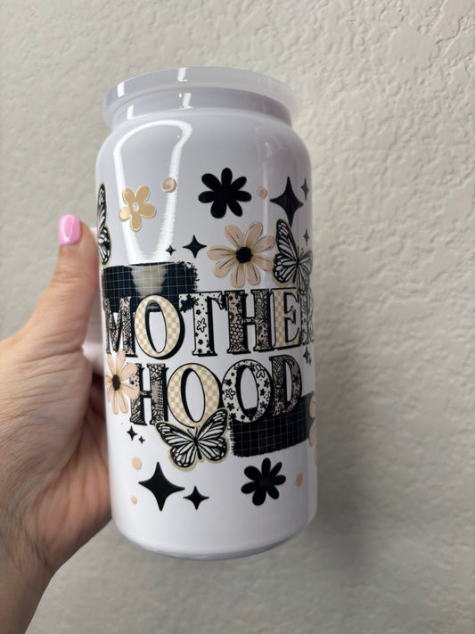 Motherhood White 16 Ounce Stainless Steel