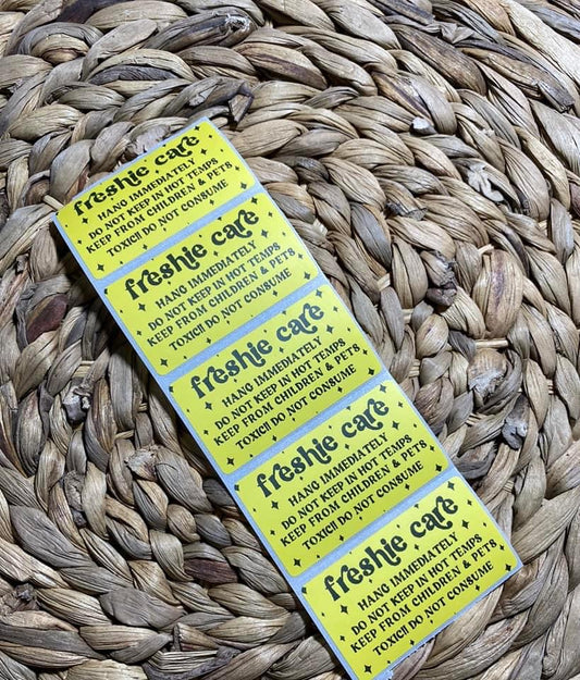 Freshie Care Thermal Stickers