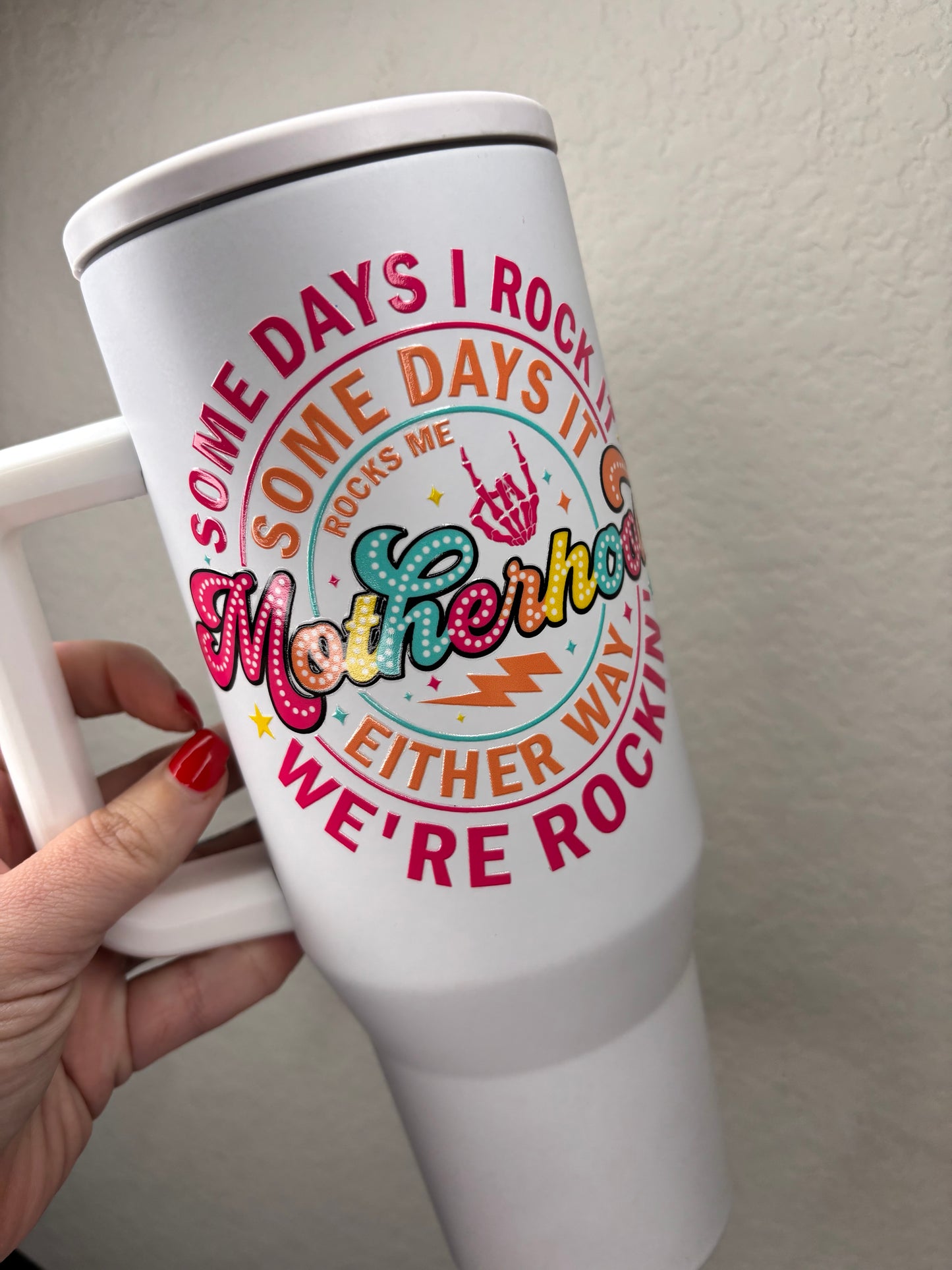 Motherhood 40 Ounce Stainless Steel Tumbler