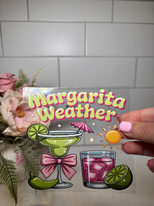 Margarita Weather Decal