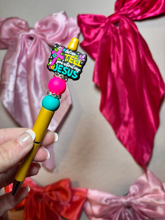 Jesus Beaded Pen