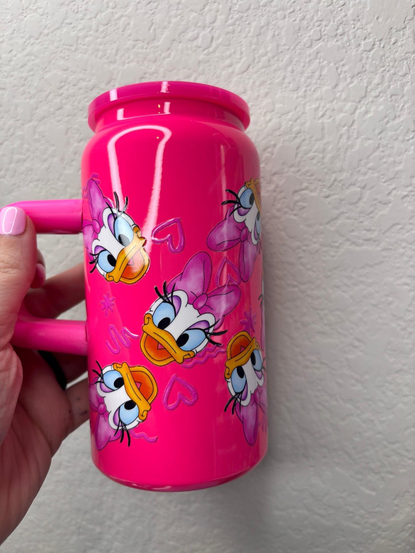 Magical Duck 16 Ounce Bright Pink Stainless