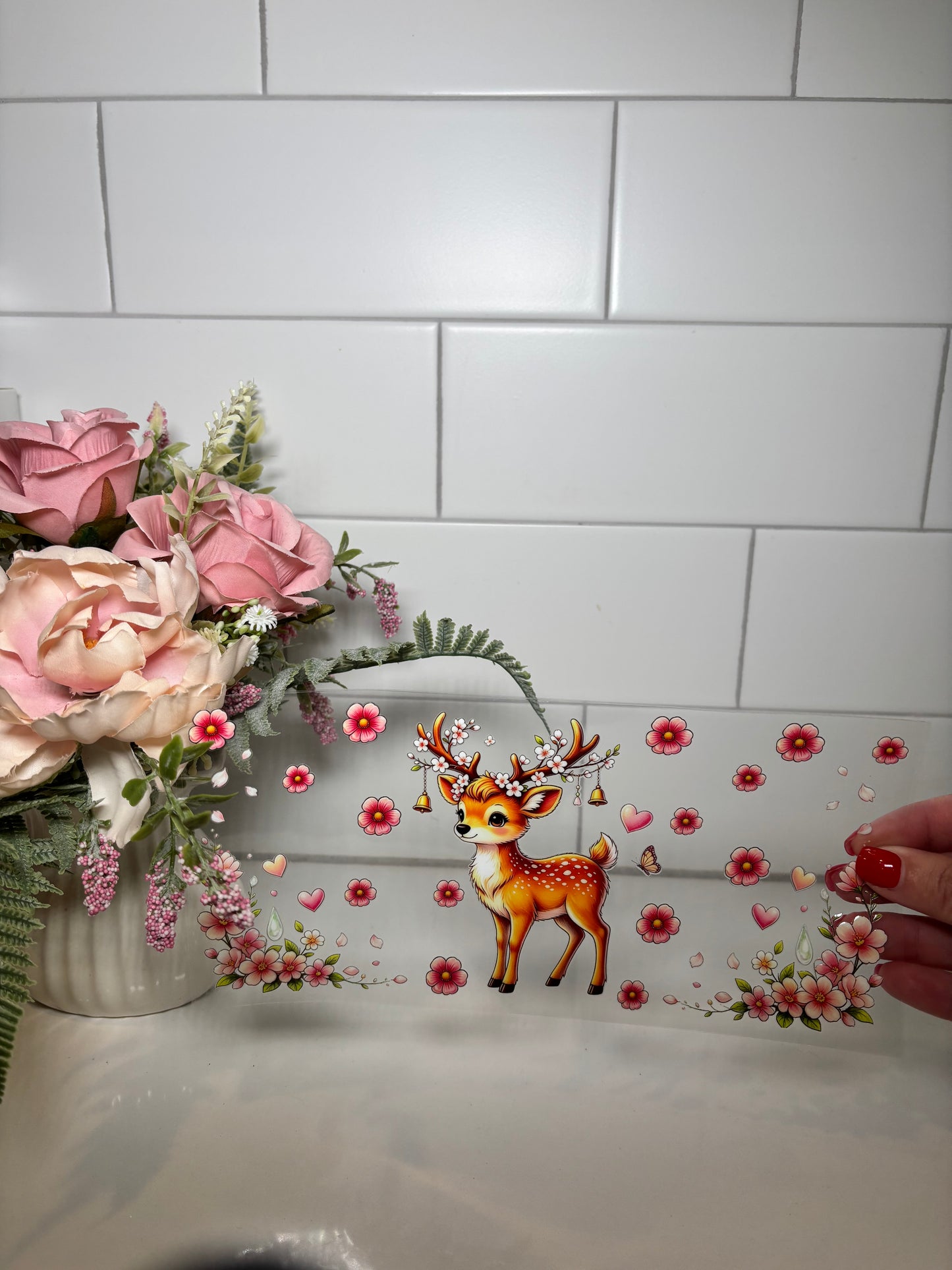 4-Little Deer UV DTF Cup Wrap