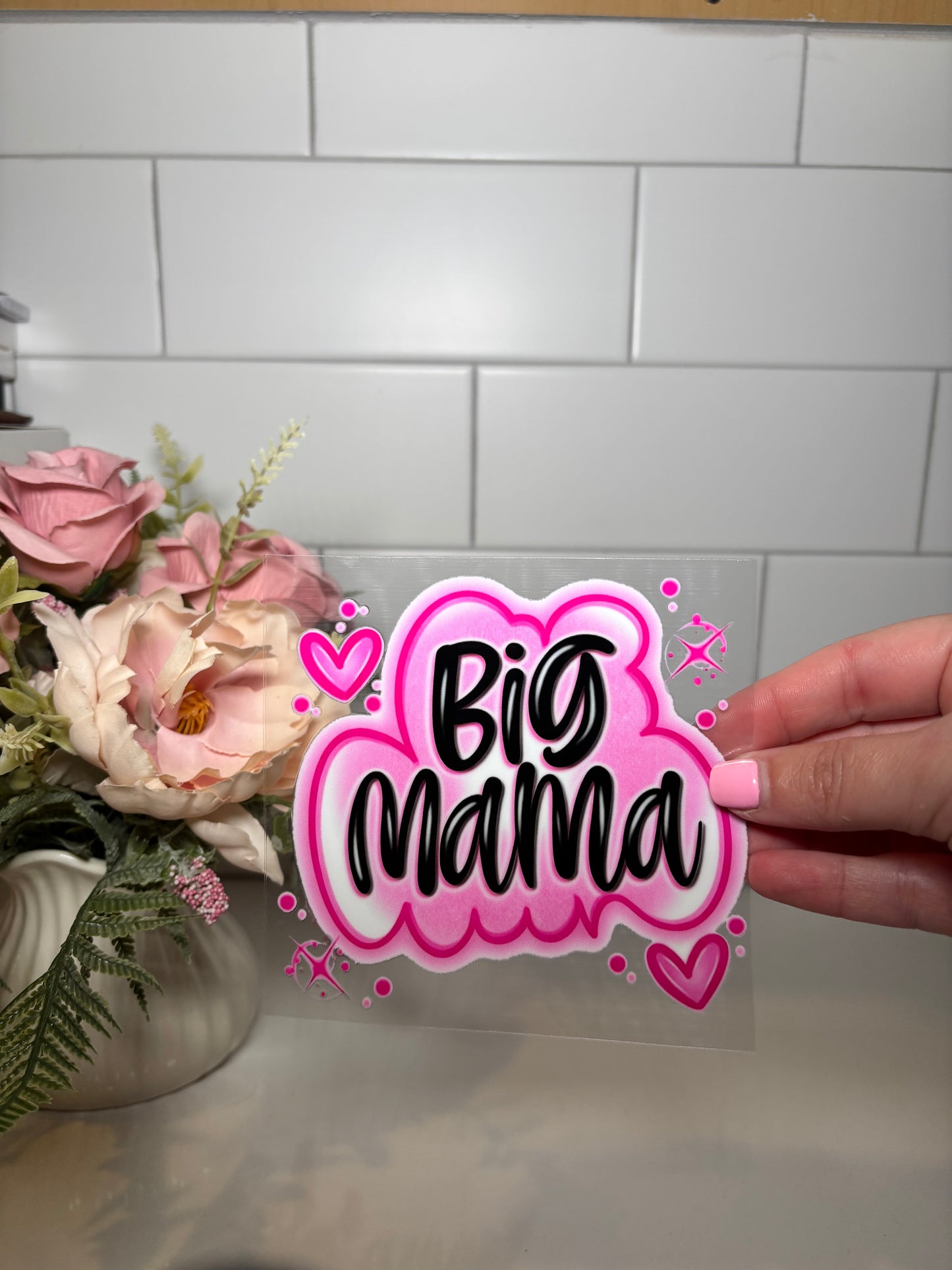 2-Big Mama UV DTF Decal