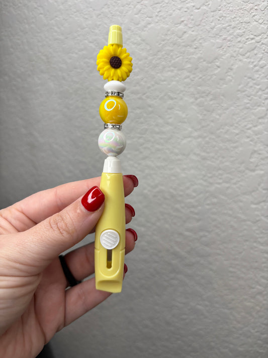 Yellow Sunflower Box Cutter