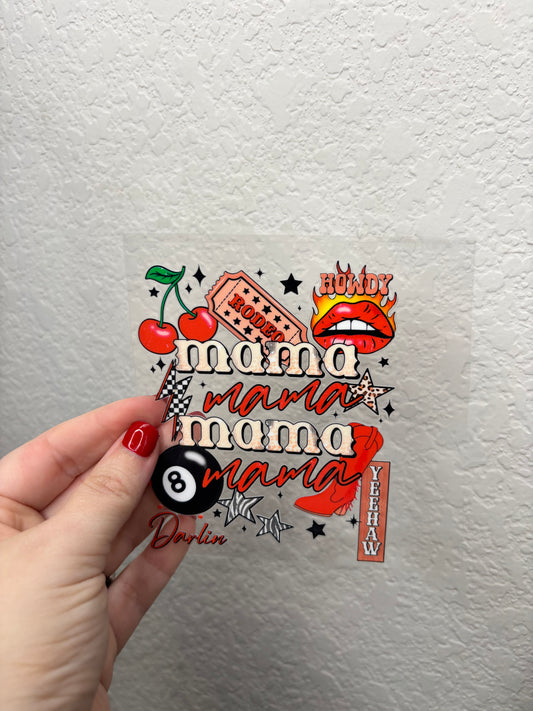 Punchy Mama Decal