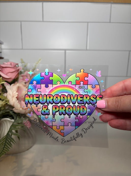 2-Neuro and Proud UV DTF Decal