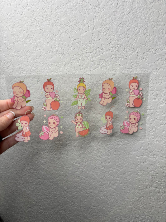 Spring Angel UV DTF Cup Wrap