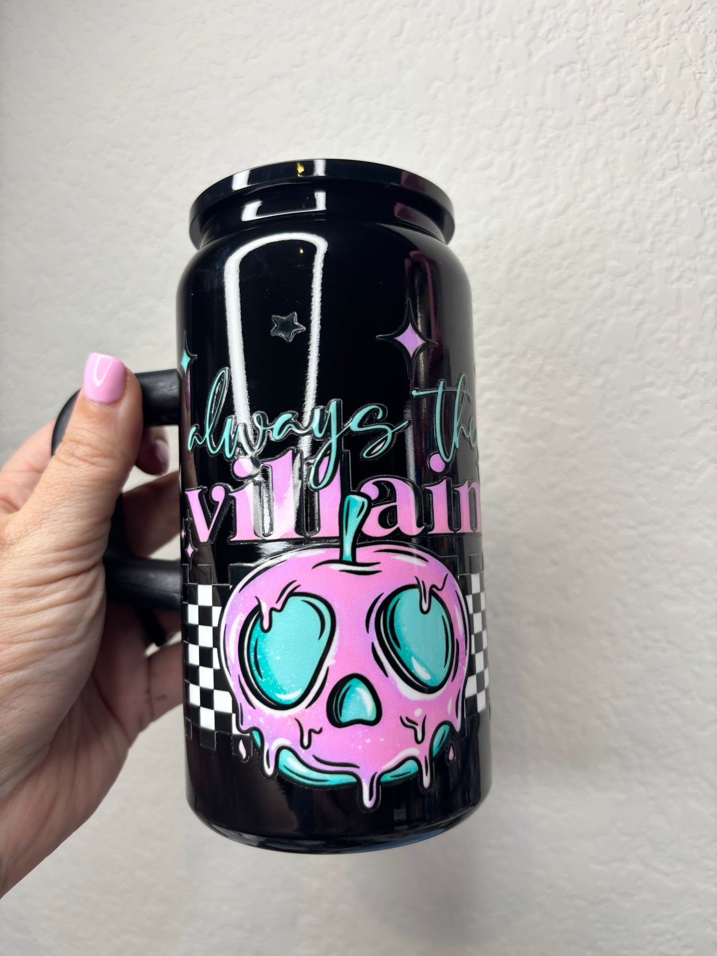Villain 16 Ounce Black Stainless