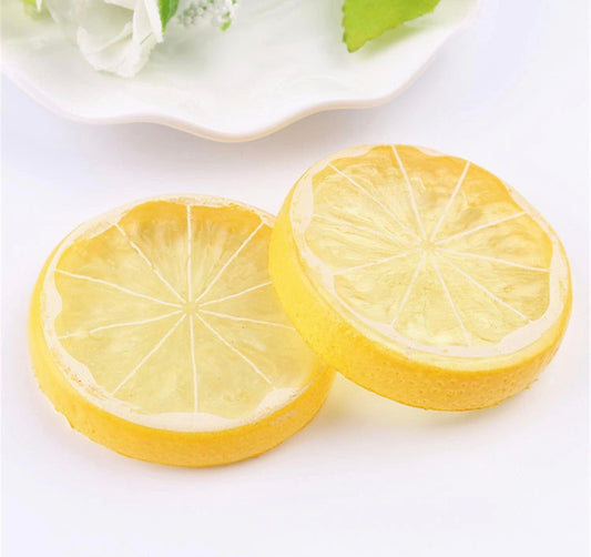 Plastic Lemon Slices