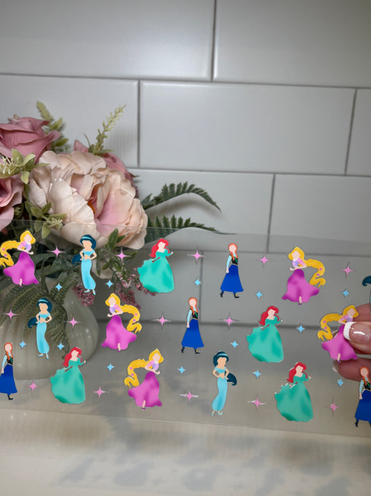 Princess Silhouette UVDTF