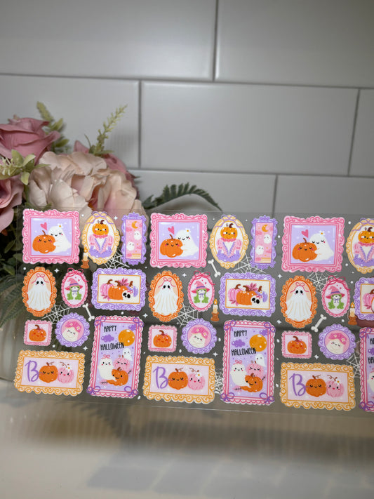 Halloween Frames UV DTF