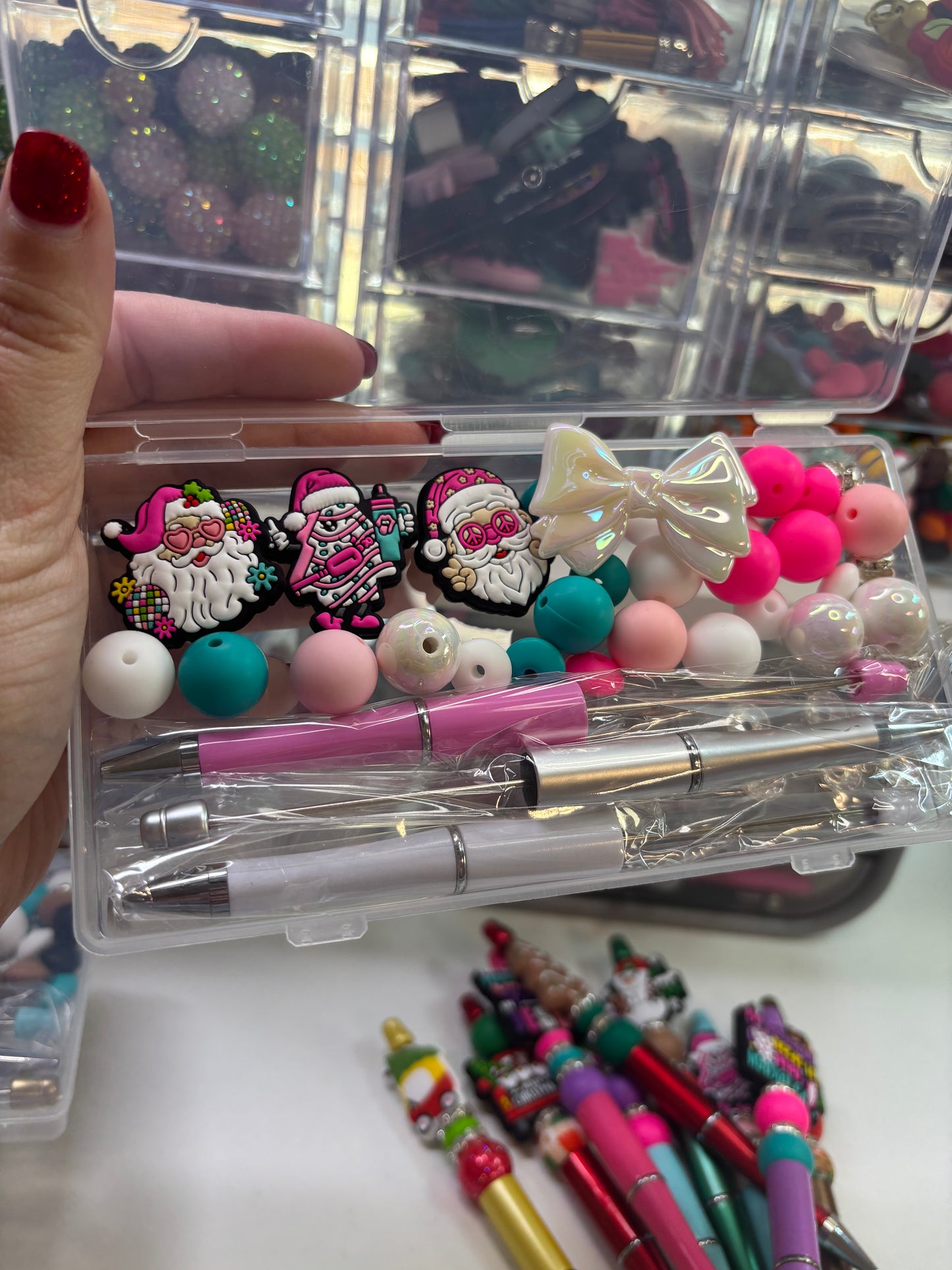 Christmas Beadable Pen Kit